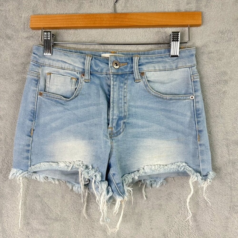 Black Label C'est Toi Denim Shorts Womens Blue Size Small S